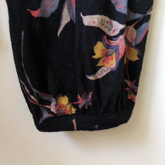 FreePeople Elsa Printed Twist Back Top  SzXS - Picture 7 of 9